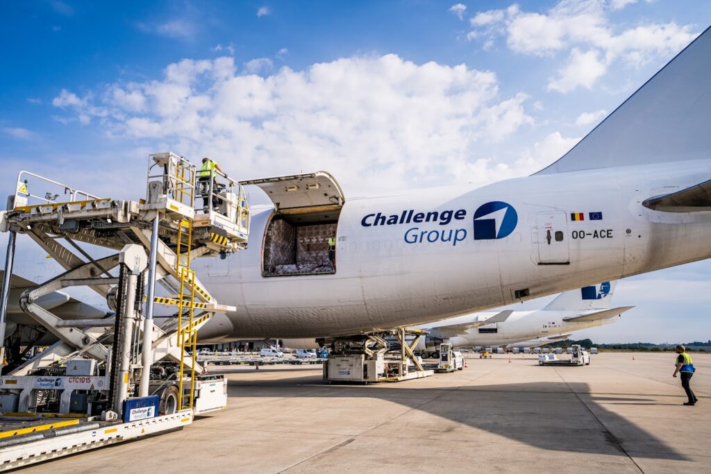 LOADING AIRCRAFT